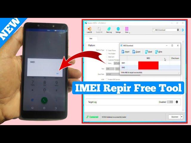 How to Repair IMEI in all MTK Android Phone by ModemMeta Tool 1000% Tested