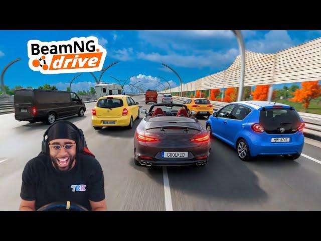 THIS TRAFFIC MOD CHANGES BEAMNG.DRIVE FOREVER!!! | Agent's Simplified Realistic Traffic Mod