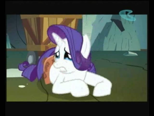 MLP: FiM - Rarity crying [PAL - English]