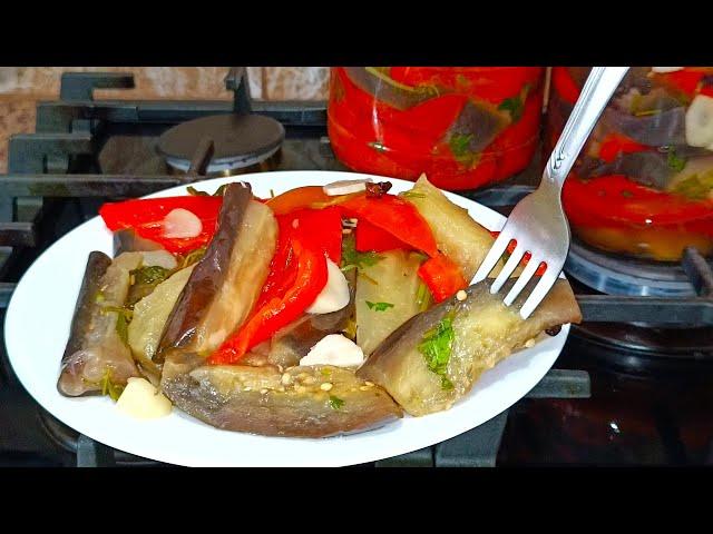 Самые Вкусные Баклажаны! Обалденная Закуска Оторваться Невозможно! Быстрый и Вкусный Рецепт Маринада