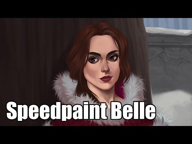 Speedpaint Belle (Beauty and the Beast)