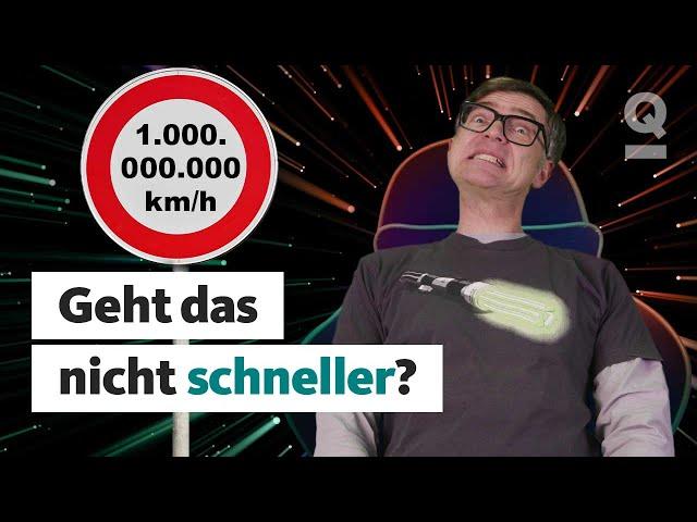 Lichtgeschwindigkeit: Kann etwas schneller als Licht sein? | Quarks Dimension Ralph