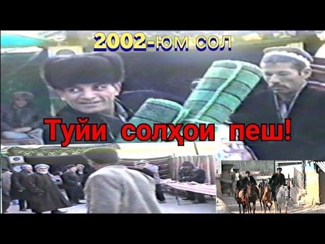 Туй дар деҳаи Косатароши шаҳри Панҷакент соли 2002.