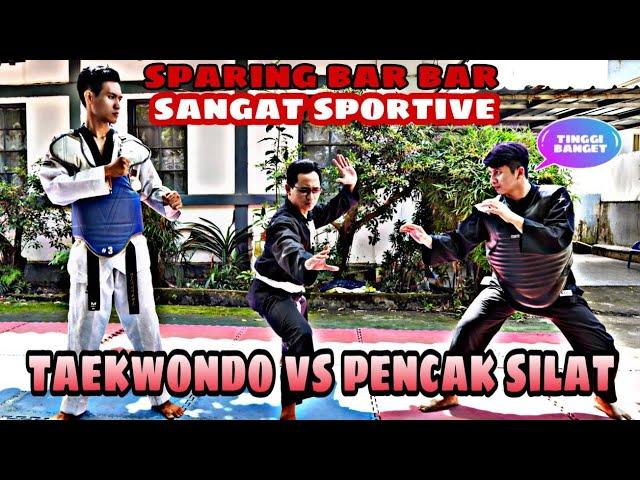 Pencak Silat vs Taekwondo seru banget !!!!