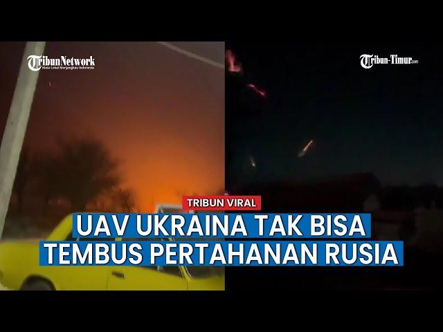 Detik-detik Militer Rusia Tembak Brutal UAV Ukraina yang Berkeliaran di Wilayah Bakhmut