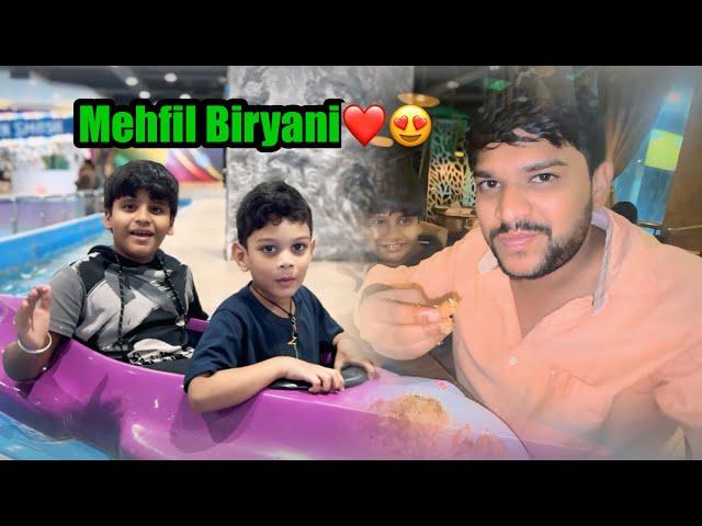 మాయ AMB కి వెళ్లి mehfil biryani tinnam  #food #shorts #vlogs #dailyvlogs