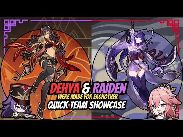 DEHYA & RAIDEN ARE INSANE! - Full In-Depth Guide & Showcase for Overload Teams | Genshin Impact