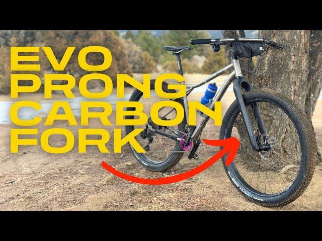 Testing A UK Designed Carbon MTB Fork | Travers Bikes Evo Prong