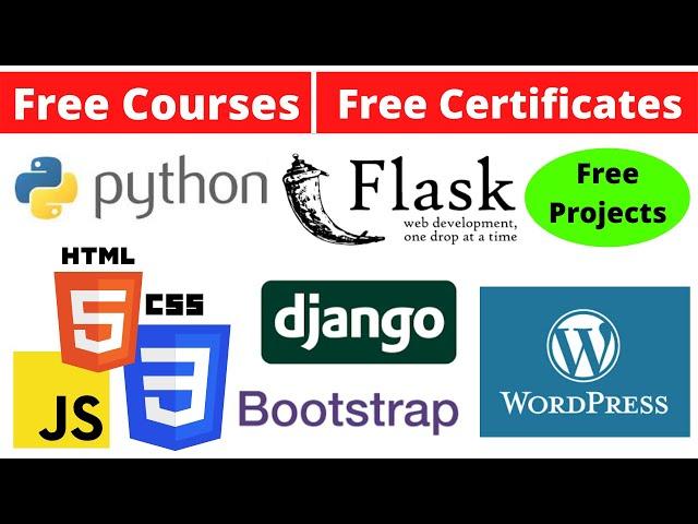 Udemy Free Certificate Courses Build Responsive Website Python Django Flask WordPress Online Classes