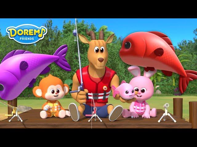 Outdoor Play Song│30 Min│Once I Caught a Fish Alive│Doremi Friends - Nursery Rhymes & Kids Song