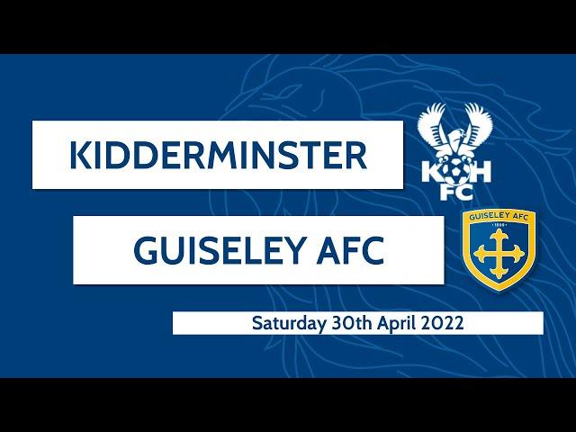 GOALS | Kidderminster Harriers v Guiseley AFC