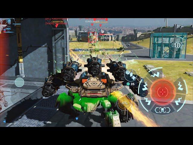 Porthos Ravager is solid (kind of) | War Robots gameplay