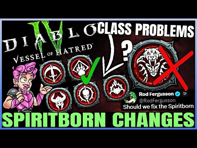 Diablo 4 - MASSIVE Spiritborn Changes in Season 7 & All Class Buffs... (Season 6 Review)