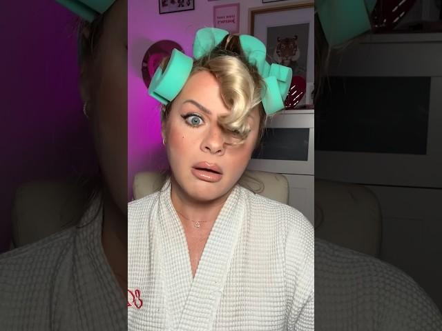 SELF-GRIPPING rollers?? Hmmmm #hair #rollers #overnightcurls