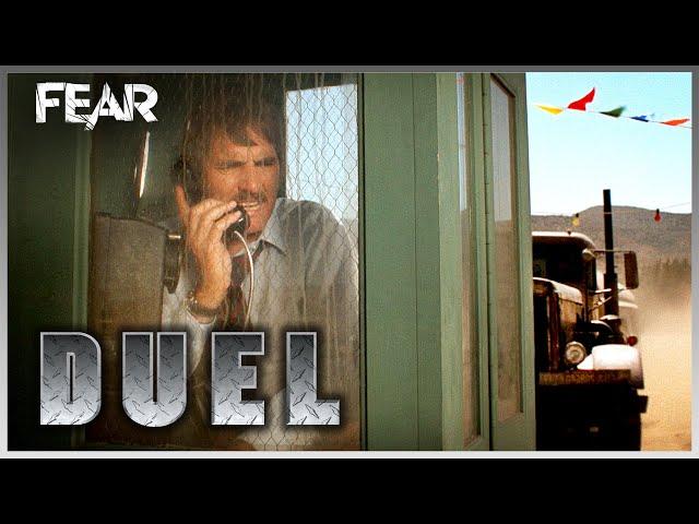 Crazy Truck Flattens A Phone Booth | Duel | Fear