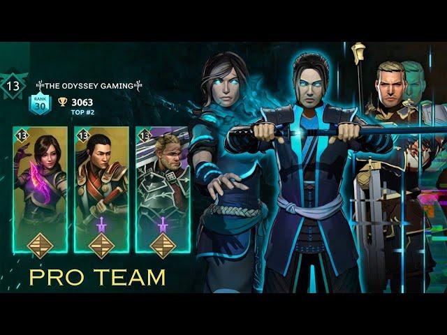 How Good is this Trio ? 🫢 My Experience using This Famous MAX LEVEL TEAM || Shadow Fight 4 Arena