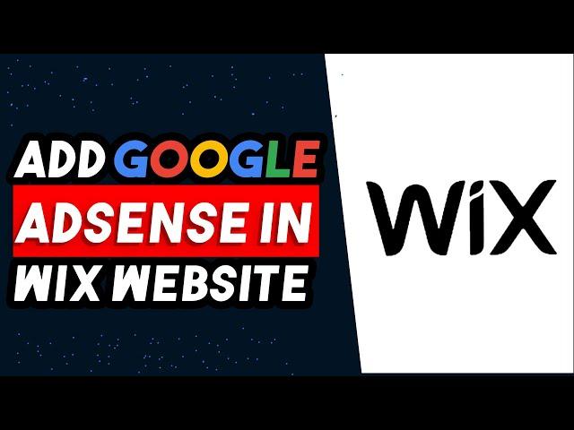 How To Add Google Adsense To Wix Website (UPDATED WAY 2025)