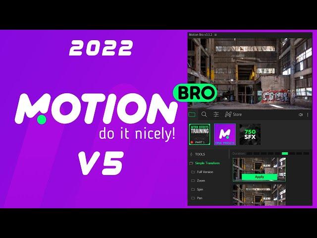 Motion Pro v3.2.1 2021 | Download and install in After Effects | Premiere Pro