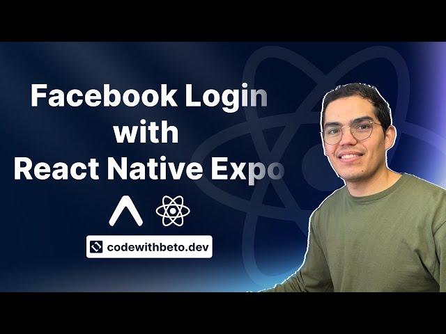 Facebook Login with React Native Expo | Tutorial