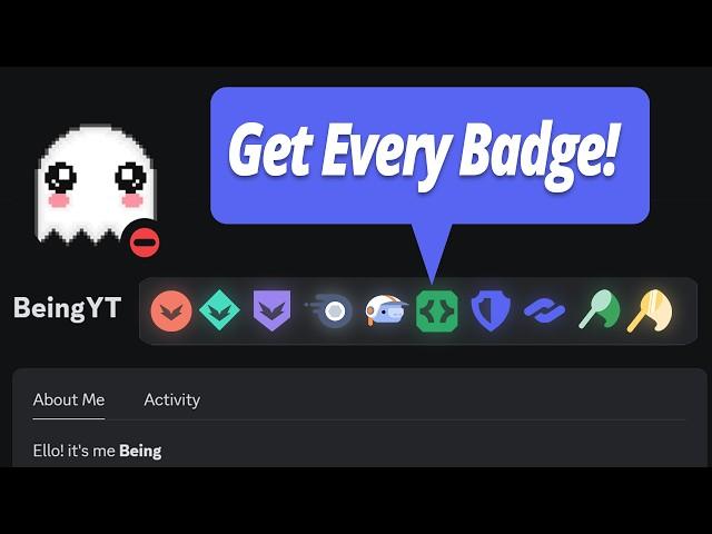 Get EVERY SINGLE Badge on Discord in 2024!