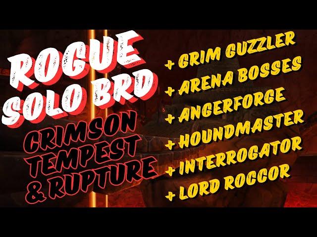 SoD Phase 4 | Solo BRD Gold Farm - Rogue AOE Heal Meta