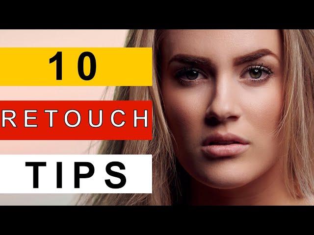 10 Tips To INSTANTLY IMPROVE Your Portrait Retouching | Retouching Tips