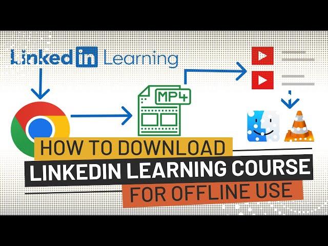 LinkedIn Learning Video Downloader Using Chrome Browser