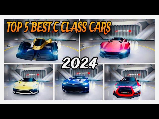 Top 5 Best C Class Cars For Multiplayer & Gauntlet: 2024 Asphalt 8 #asphalt8