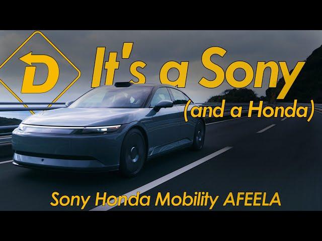 The 2026 AFEELA is a Sony. And a Honda. With Some Help From Amazon. #automobile #electricvehicle