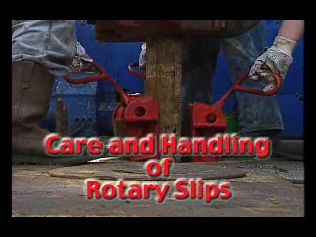 Rotary Slips Care and Handling #Rig_Inspection_Workshop