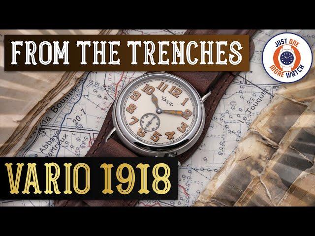 From The Trenches - Vario 1918 Trench Watch