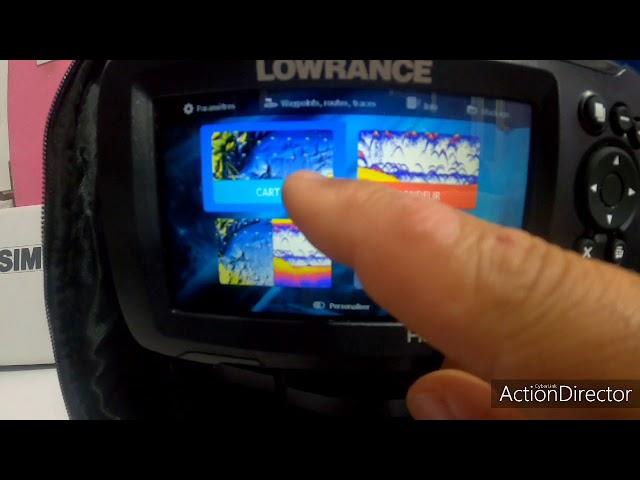 réglage de base lowrance Hook reveal