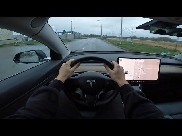 TESLA MODEL 3 2019 Standard Range Plus 239kW | 4K POV Test Drive/Review