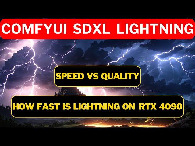 ComfyUI SDXL Lightning Performance Test | How & Which to Use | 2,4,8 Steps