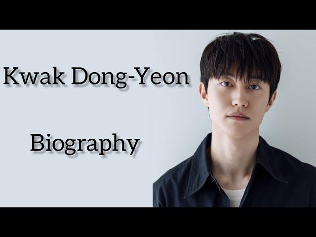 Biography of Kwak Dong-yeon ️