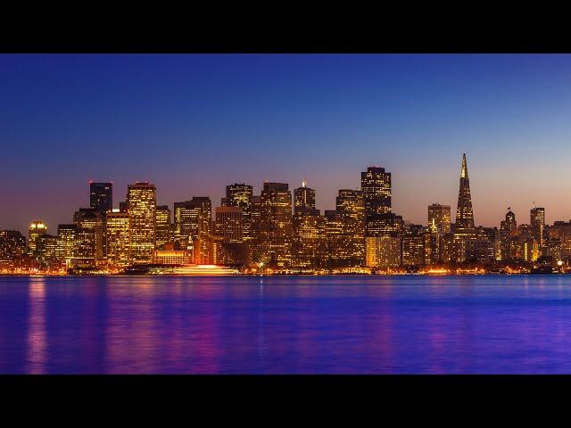 Evening Cruise on San Francisco Bay, California