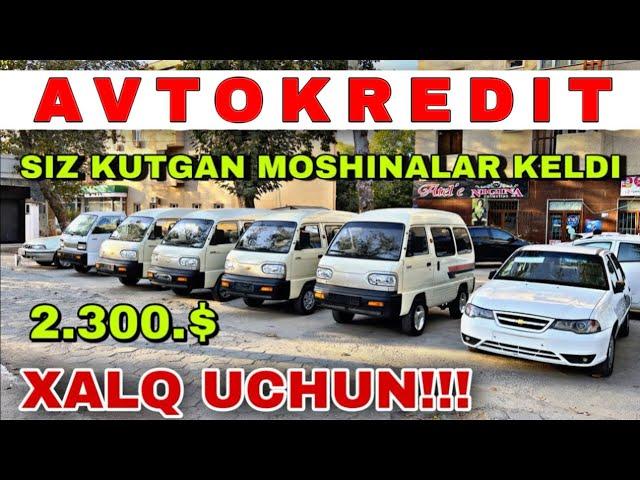 AVTO KREDIT 2024 YILLIK 15% BOSH TO'LOV 15%YANGI MOSHINALAR KELDI…