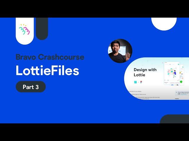 Bravo LottieFiles | Bravo Studio + Figma basics. Beginner Crashcourse 3/5