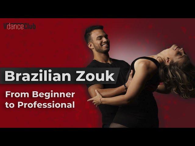 Learn how to dance Brazilian Zouk with Arthur & Layssa #vdanceclub