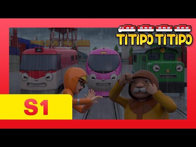 Titipo S1 EP19 l Tornado attacks Ttitipo and Choo-choo town?! l Titipo Titipo