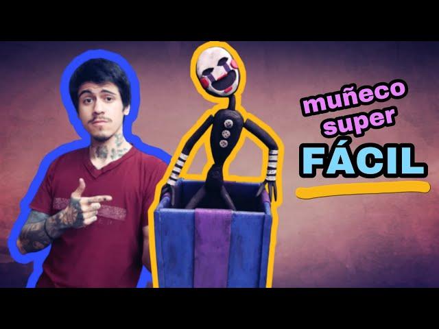 Haz TÚ figura de PUPPET animatronico |Five Nights at Freddy's tutorial DIY Cardboard animatronico