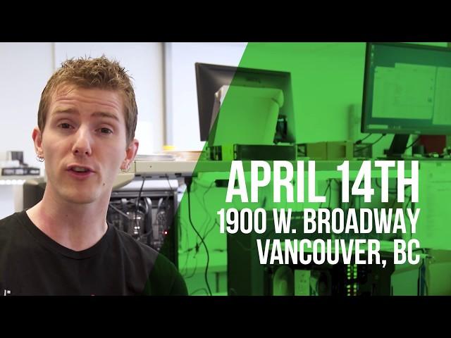 Memory Express Vancouver Grand Opening featuring Linus April 14 2018!