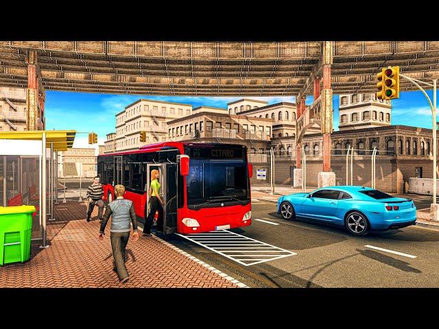 Best high quality realistic graphics bus simulator Indonesia 21: PS5 gameplay !