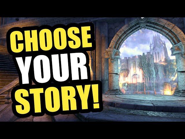 Choose Your STORY! NEW ESO Tutorial and Story Zone PORTALS Coming To The Blackwood Chapter!