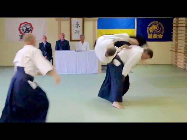 20th Aikido Jiseikan Anniversary | Roman Limarev Sensei Futari-dori