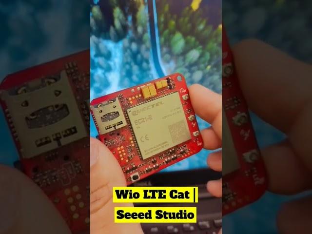 Wio LTE CAT from Seeed Studio | Seeed Studio Board | Arduino Compatible Board