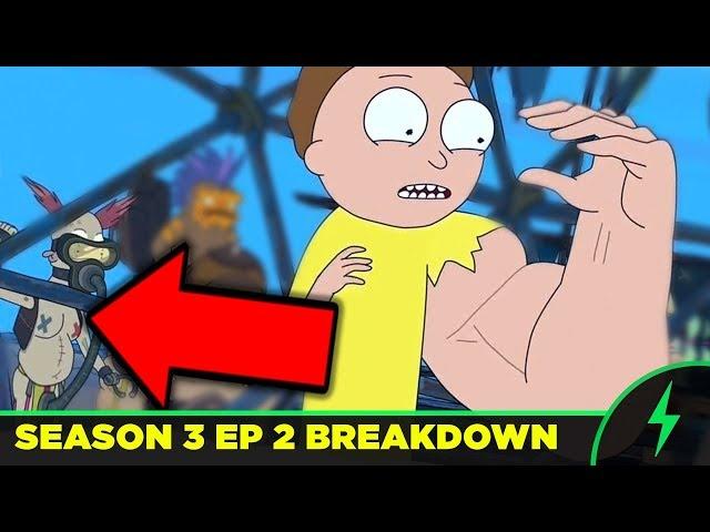 Rick and Morty 3x02 Breakdown - Every Joke You Missed! - "Rickmancing the Stone" Easter Eggs