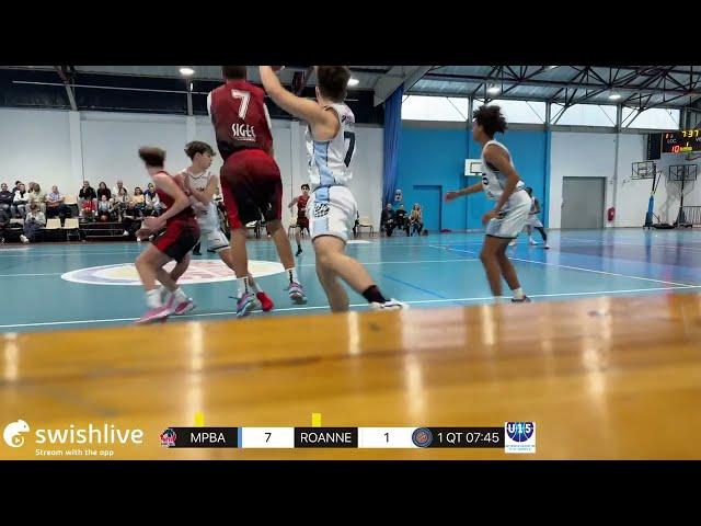 U15 France Journée 7 MPBA VS ROANNE