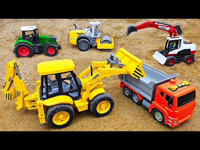 Mega RC Trucks RC Heavy Haulage RC Car Transport RC Traktor Volvo Lesu BL71 RC Wheel Loader Dozer!!