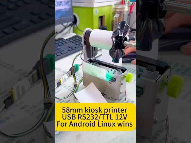 2inch mini 58mm thermal kiosk printer